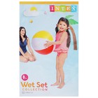 Мяч пляжный INTEX «Цветной» 59020NP, d=51 см, от 3 лет - Фото 2