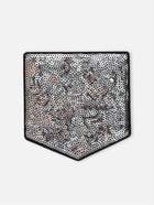 Термоаппликация «Карман», с пайетками, 11×10.5 см, цвет серебряный, чёрный - Фото 3