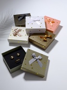 Коробочка подарочная под набор «Треугольники», блестящие, 9×9 см, (полезная часть 8.5×8.5 см,), МИКС - Фото 2