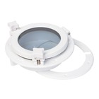 Иллюминатор SeaFlo SFPP1-01, внутренний диаметр 147мм, внешний диаметр 215мм, белый - Фото 3