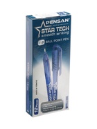 Ручка шариковая Pensan. Star Tech, синий стержень, игольчатый узел 1 мм, на масляной основе 4466872 - фото 7495883