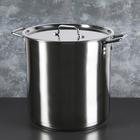 Котёл Катунь «Общепит», 30 л, d=35 см, h=35.5 см, капсульное дно, индукция, нержавеющая сталь - Фото 8