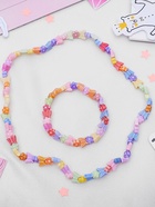 Набор детский «Выбражулька» 2 предмета: бусы, браслет, бабочки - Фото 8