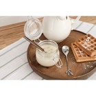 Банка для сыпучих продуктов «Оптима», 100 мл, 9×7.2×7.5 см, с бугельным замком, стекло, прозрачная - Фото 6