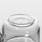 Баночка стеклянная для специй с бугельным замком Доляна «Галерея», 190 мл, 11×8,5×6,5 см - фото 4279791