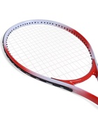 Ракетка для большого тенниса тренировочная, алюминий, в чехле, красная - Фото 2