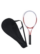 Ракетка для большого тенниса тренировочная, алюминий, в чехле, красная - Фото 5