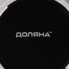 Кружка керамическая Доляна «Классика», 390 мл, цвет чёрный - Фото 5