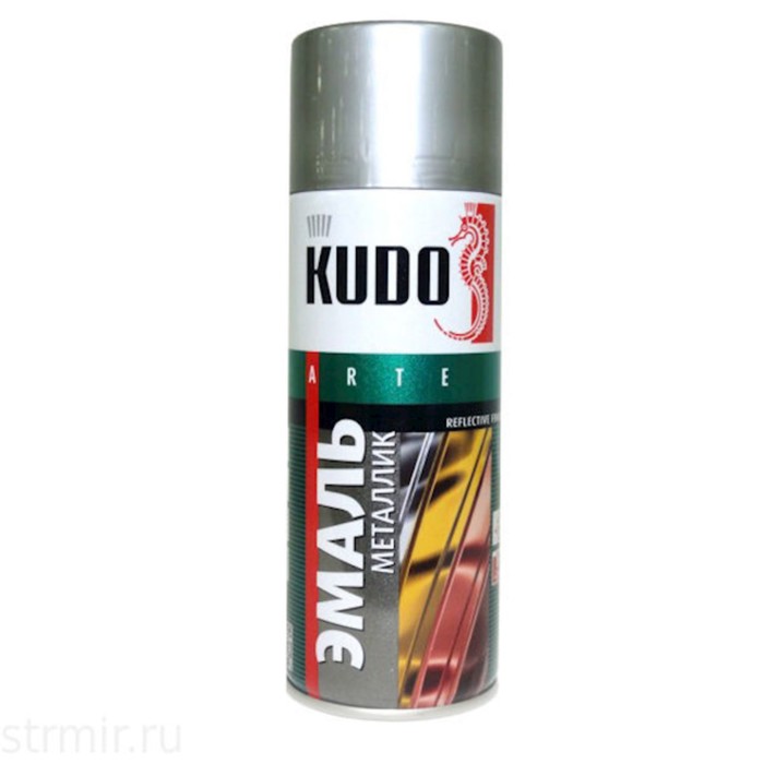 Краска металлик KUDO Ford Focus Silver/светло-серебристый, 520 мл, аэрозоль KU-42051