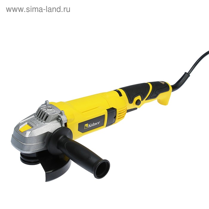 Угловая шлифмашина Kolner KAG 125/1000 V, 1000 Вт, d=125×22.2 мм, регулировка числа оборотов - Фото 1