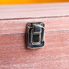 Подарочный ящик 34×21.5×10.5 см деревянный 3 отдела, с закрывающейся крышкой, брашированный - Фото 6