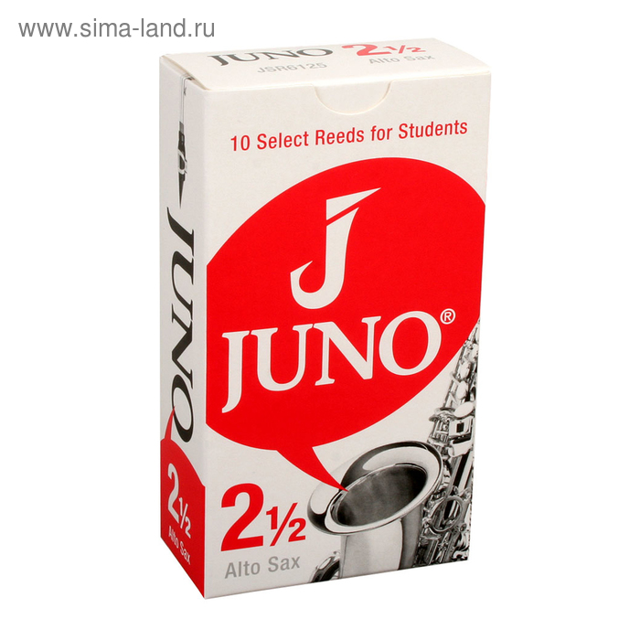 Трости Vandoren JSR6125 Juno для саксофона альт №2.5 (10шт) - Фото 1