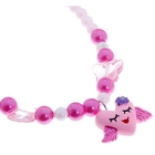 Кулон детский "Выбражулька" сердце с крыльями, цвет розовый - Фото 1