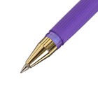 Ручка шариковая MunHwa MC Gold LE, узел 0.5 мм, чернила синие, резиновый упор, корпус микс - Фото 3