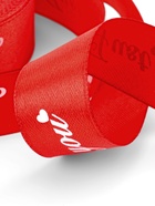 Лента атласная «Just for you», 25 мм, 23±1 м, красная №026 - Фото 4