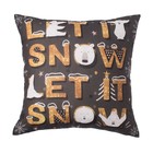 Постельное бельё «Этель» 2 сп Let it snow 175х215 см, 200х220 см, 50х70 см - 2 шт, поплин - Фото 7