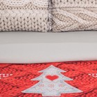 Постельное бельё «Этель» евро Новогодняя вязка 200х215 см, 220х240 см, 50х70 см - 2 шт - Фото 3