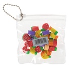 Набор ластиков фигурных 24 штуки, в пакете на зип-молнии, МИКС - фото 23518692