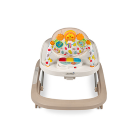 Ходунки детские с электронной игровой панелью Amarobaby Walking Baby, цвет бежевый