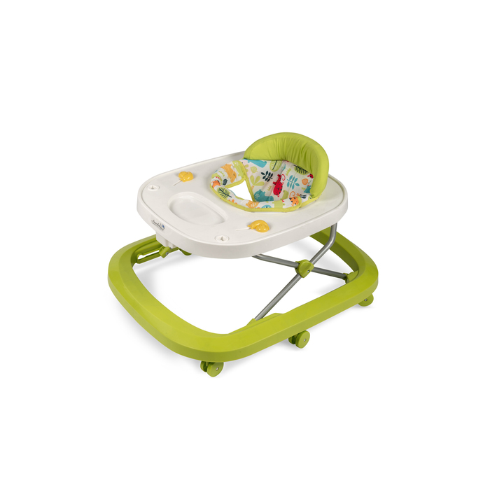 Ходунки детские с электронной игровой панелью Amarobaby Walking Baby, цвет зеленый - фото 1890851813