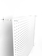 Настенная перфорированная панель ДСП односторонняя, 60×0.6×180 см, шаг 2.5 см, чёрная - Фото 11