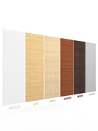 Настенная перфорированная панель ДСП односторонняя, 60×0.6×180 см, шаг 2.5 см, чёрная - Фото 8