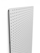 Настенная перфорированная панель ДСП односторонняя 60×0.6×180 см, шаг 2.5 см, серая - Фото 4