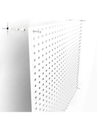 Настенная перфорированная панель ДСП односторонняя 60×0.6×180 см, шаг 2.5 см, серая - Фото 12