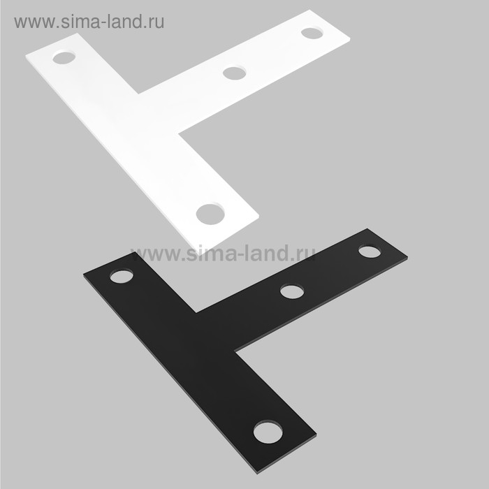 Соединитель Т-образный, цвет белый