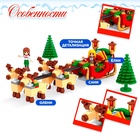 Конструктор новый год «Сани Санты», 228 деталей - Фото 3