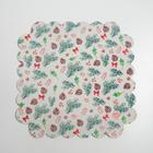 Коробка для кондитерских изделий с PVC крышкой Winter time, 21 × 21 × 3 см - фото 14394629