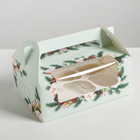 Коробочка для кексов With love, 24 × 10 × 16 см - Фото 2