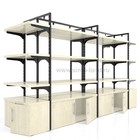 Накопитель островного стеллажа с дверками L=1020 мм, цвет клён - Фото 2