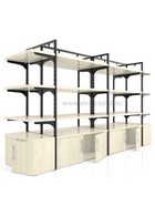 Прилавок-накопитель 66×42.5×41 см, ДСП, белый - Фото 2