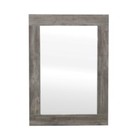 Зеркало «Барбер», цвет серо-коричневый - фото 298214180