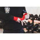 Бинты хлопковые для бокса, длина 3 м, цвет синий - Фото 3