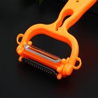 Овощечистка универсальная 6 в 1 Доляна, 20×10 см, МИКС - Фото 2