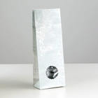 Пакет бумажный фасовочный "Белые кружева с окном", 8 х 5 х 22,5 см - Фото 1