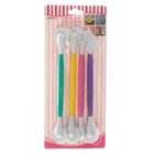 Набор инструментов для лепки из глины, пластилина, пластики, 4 штуки - Фото 3