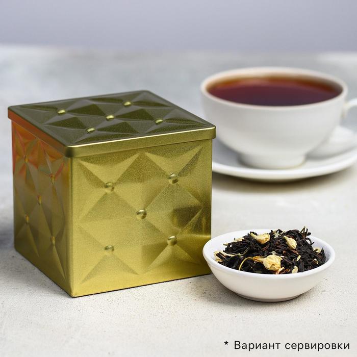 Чай чёрный «Подарочный»: жасмин, 100 г. - Фото 1