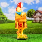 Садовая фигура "Бабка Ежка на избе" - Фото 2