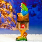 Садовая фигура "Бабка Ежка на избе" - Фото 5