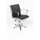 Кресло парикмахерское Инекс, пятилучье, цвет чёрный 610×700 мм - фото 298214394