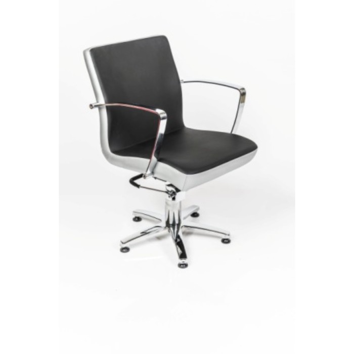 Кресло парикмахерское Инекс, пятилучье, цвет чёрный 610×700 мм - фото 1907022986