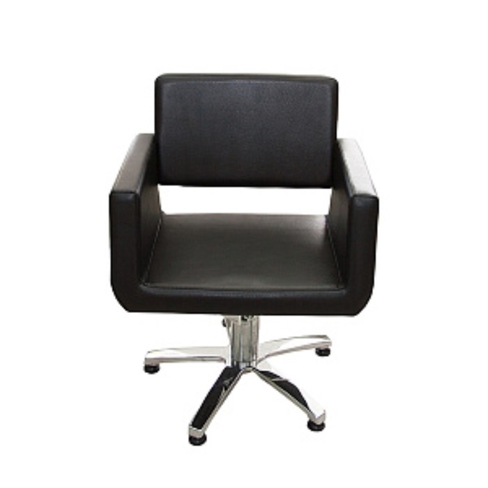Кресло парикмахерское Бостон, пятилучье, цвет чёрный 600×600 мм - фото 1884948250