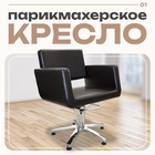 Кресло парикмахерское Бостон, пятилучье, цвет чёрный 600×600 мм 4524757 - фото 319732226
