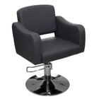 Кресло парикмахерское Ева, пятилучье, цвет чёрный 65×63 см - фото 298214405