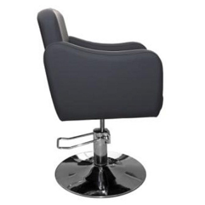 Кресло парикмахерское Ева, пятилучье, цвет чёрный 65×63 см - фото 1907023000