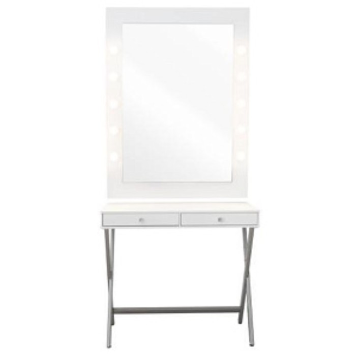 Зеркало для визажиста Амели, цвет белый - фото 1927484204