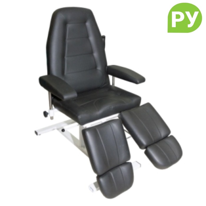 Кресло педикюрное ПК-03 гидравлика, цвет чёрный - фото 1907023028